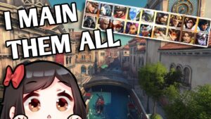 carrying Overwatch 2 games by playing every hero