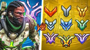 1 Champion VS a Team of EVERY RANK in Overwatch 2