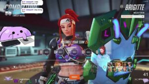 200 IQ BRIGITTE! VIOLET BRIGITTE TOP 500 GAMEPLAY OVERWATCH 2 SEASON 10