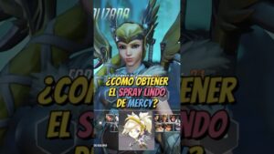 ¿Cómo obtener el spray lindo de Mercy? | #overwatch2 #overwatch