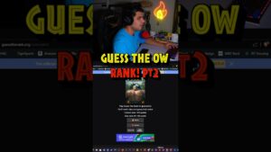 GUESS THE OVERWATCH RANK 🔥 pt2