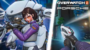 Jay3 Tries The New PORSCHE DVA Skin in Overwatch 2!!