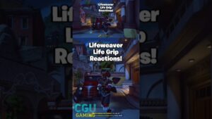 Life Grip Reactions!🌸 #overwatch2 #overwatch #overwatchclips #overwatch2gameplay #ow2