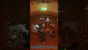 Mauga and Reinhardt interaction - Overwatch 2