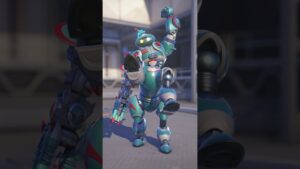 -NEW- Retro Future Orisa! - Overwatch Skin Showcase