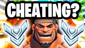 Was this Mauga cheating in this PLAT LOBBY? Overwatch 2