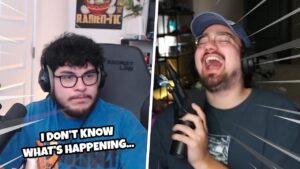We forced him to play Overwatch...